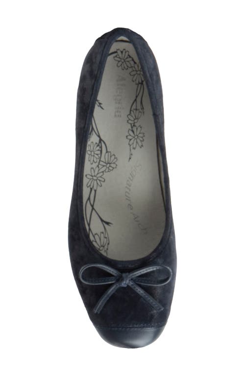 Alegria By Pg Lite Talya Cap Toe Ballet Flat