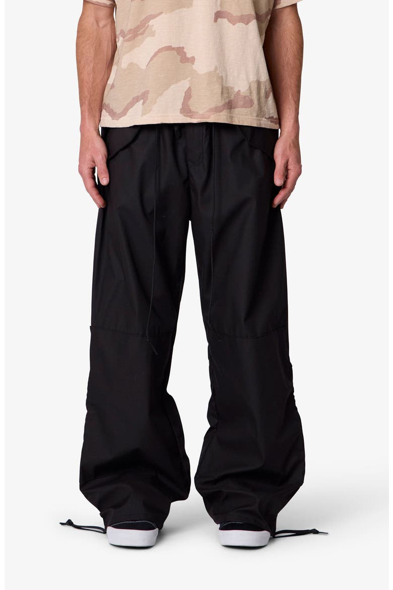 Baggy Military Pants, Main, color, BLACK