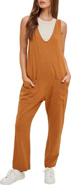 WISHLIST Knit Open Back Jumpsuit