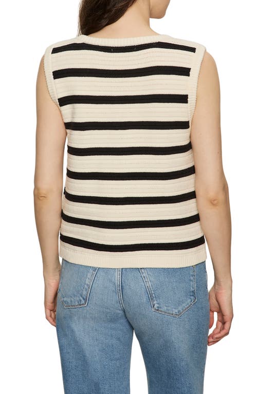 Sanctuary Textured Sweater Vest In Multi