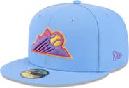 New Era Men's New Era Light Blue Colorado Rockies 2025 City Connect 59FIFTY Fitted Hat