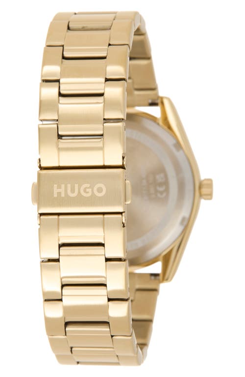 Hugo Boss Boss Bright Bracelet Watch, 42mm In Gold