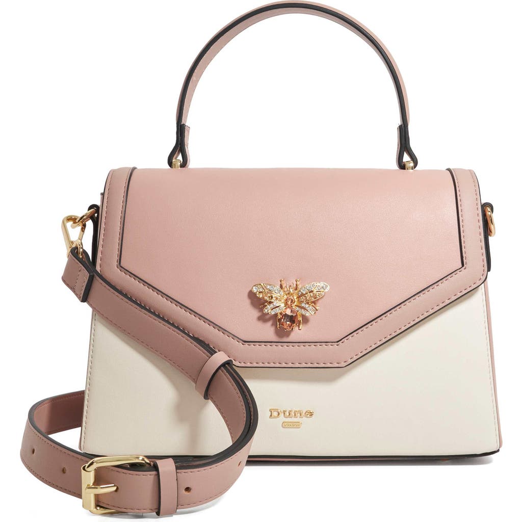 Dune London Deebug Top Handle Satchel In Pink
