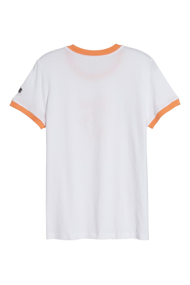 Sportswear Retro Ringer Graphic Tee, Alternate, color, WHITE/TRACRE