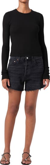 Parker Distressed Denim Shorts