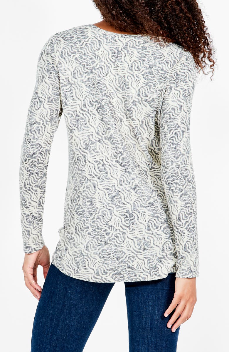 NIC+ZOE Print Long Sleeve Top, Alternate, color,