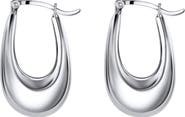 CHRISTINA CARUSO Thick Hoop Earrings