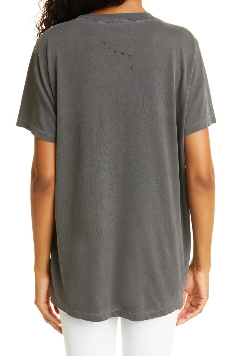 Clare V. Original Cotton Graphic Tee, Alternate, color, 