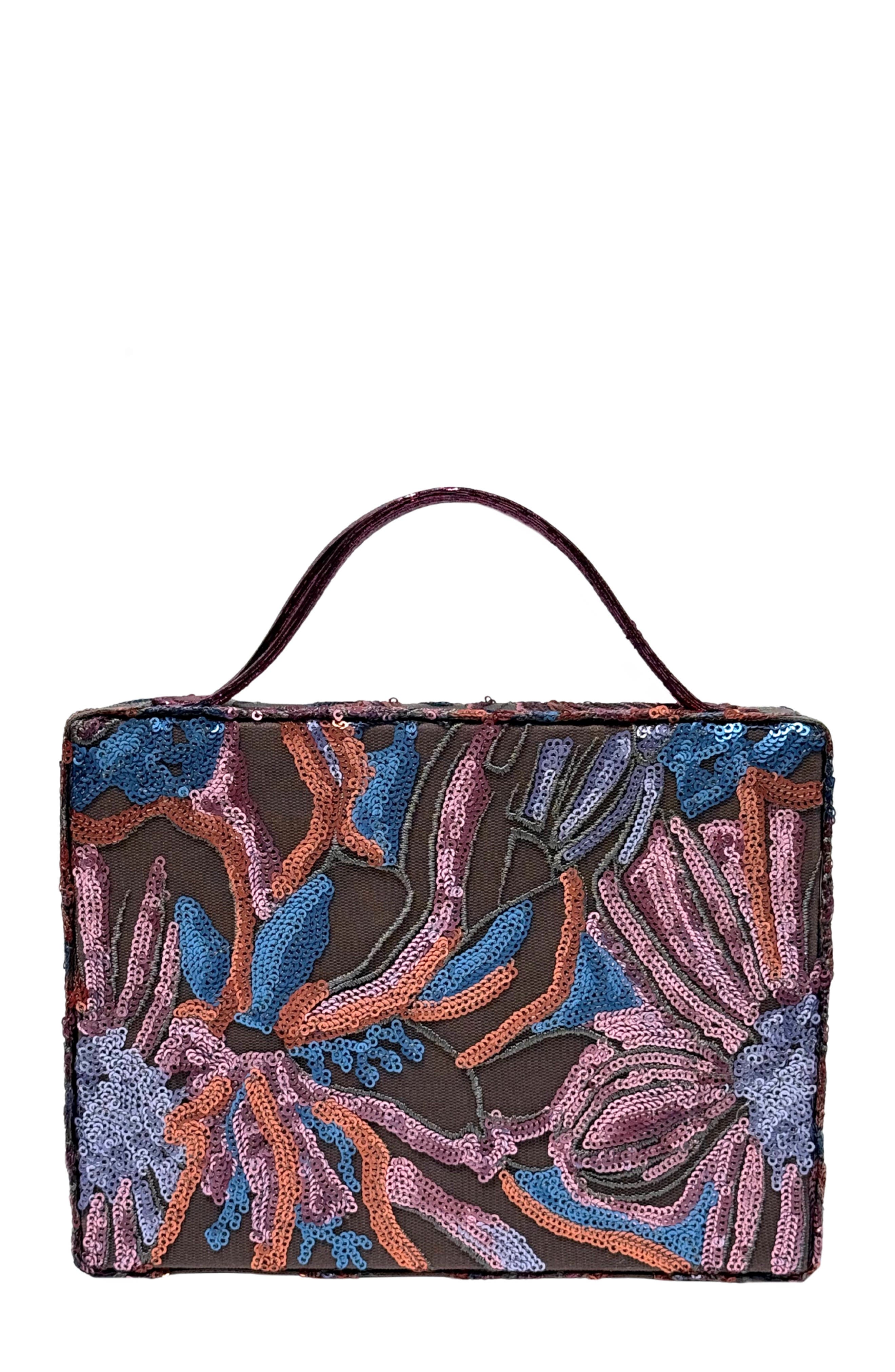 Wild Iris Briefcase, Main, color, WildIris