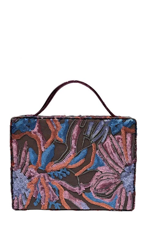 Wild Iris Briefcase