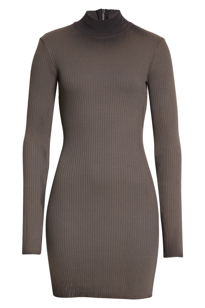 The Ibiza Tie Dye Long Sleeve Dress, Alternate, color, GRAPHITE MIX