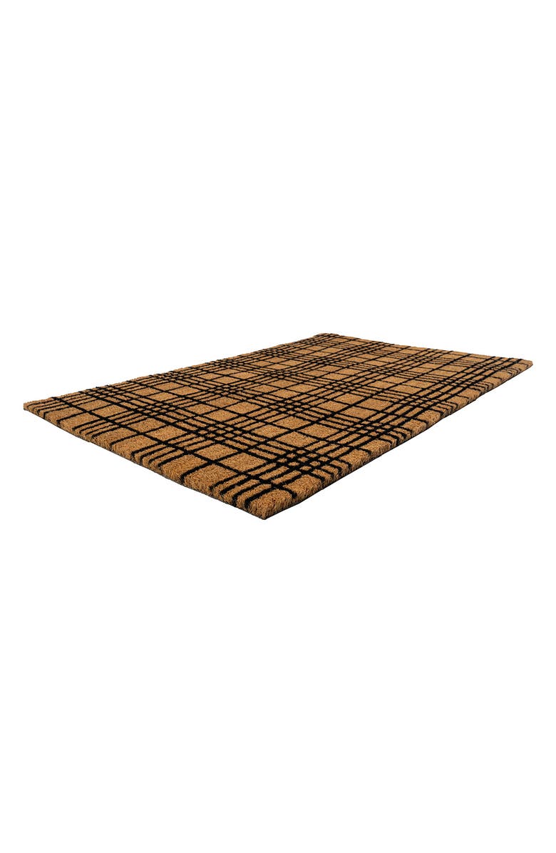 ENTRYWAYS Fine Plaid Doormat, Alternate, color, 