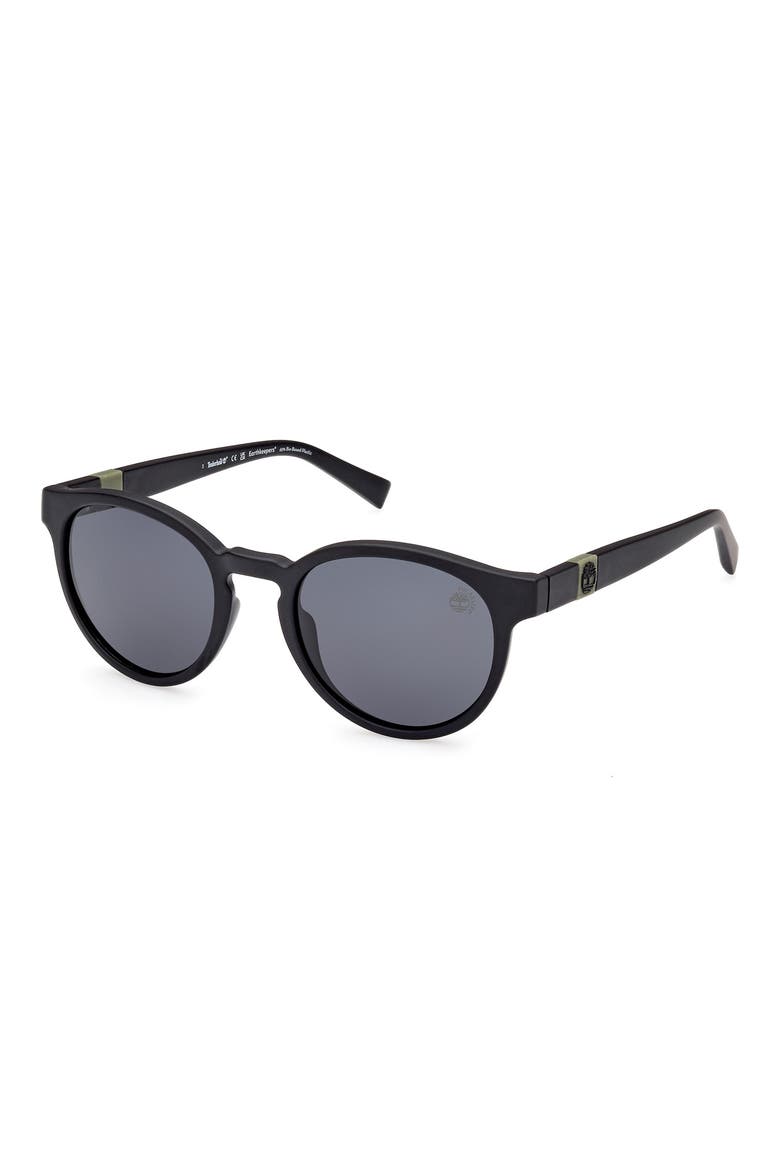 51mm Sunglasses, Alternate, color, MATTE BLACK / SMOKE POLARIZED