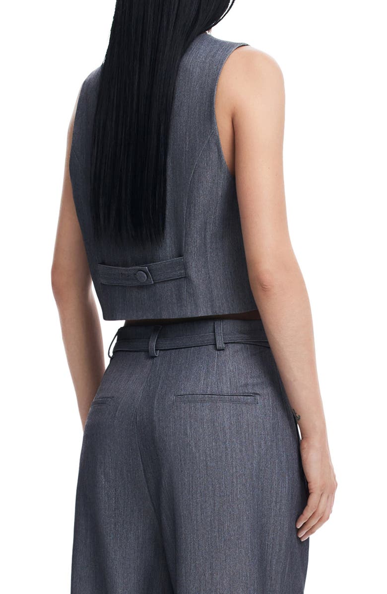 Desigual Bruselas Crop Vest, Alternate, color,