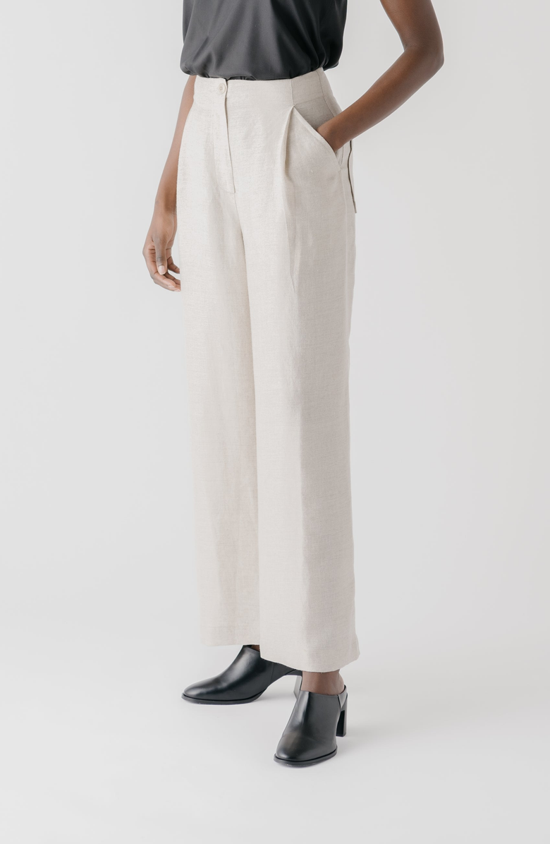 1People-US Tangier Trousers, Alternate, color, Ivory