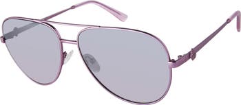 Shoreditch 62mm Oversize Aviator Sunglasses