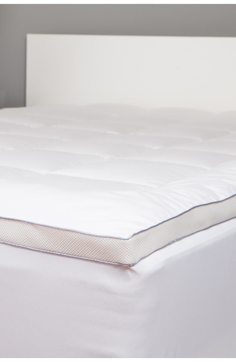 Allied Home PowerNap Technology Mattress Pad - Cal King, Alternate, color, White
