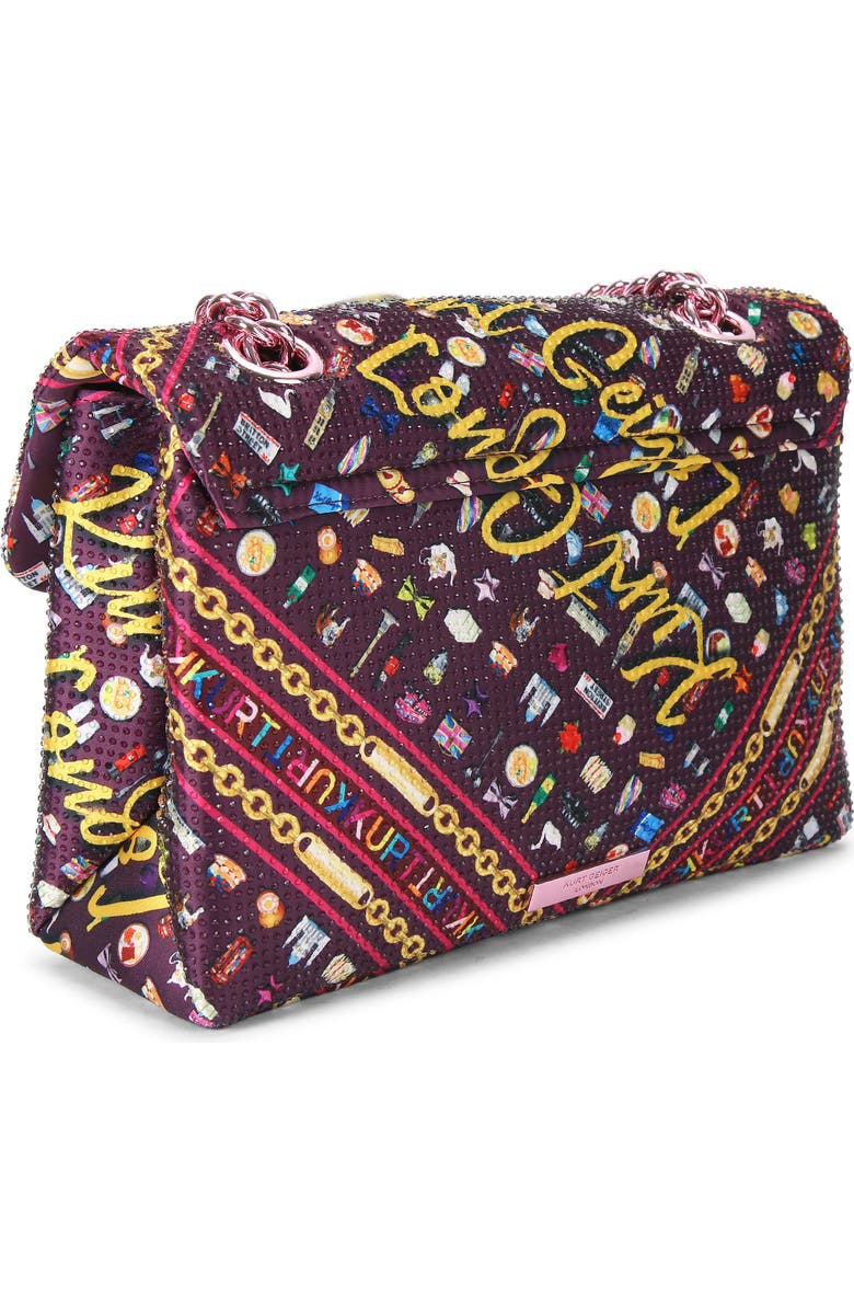 Kurt Geiger London Kensington London Convertible Crossbody Bag, Alternate, color, Open Pink