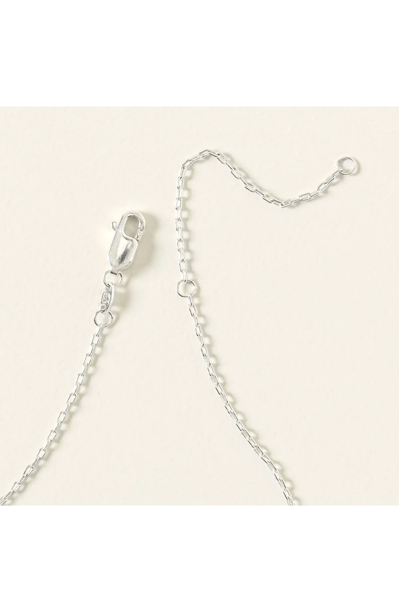 Uncommon Goods Real Snowflake Forever Necklace by Snowglobe Jewelry, Alternate, color, Silver