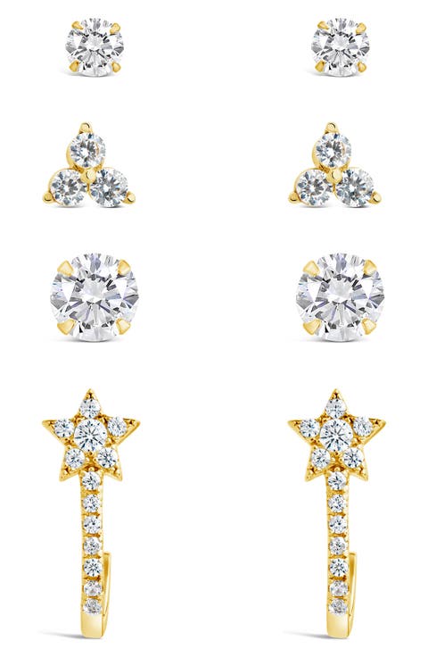 Everyday Set of 4 Earrings