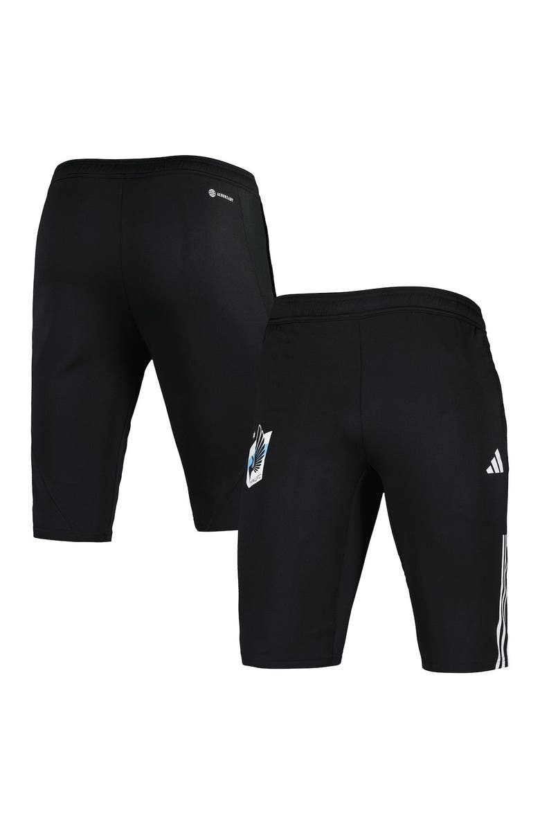 adidas Men's adidas Black Minnesota United FC 2023 On-Field Training AEROREADY Half Pants, Main, color, Black