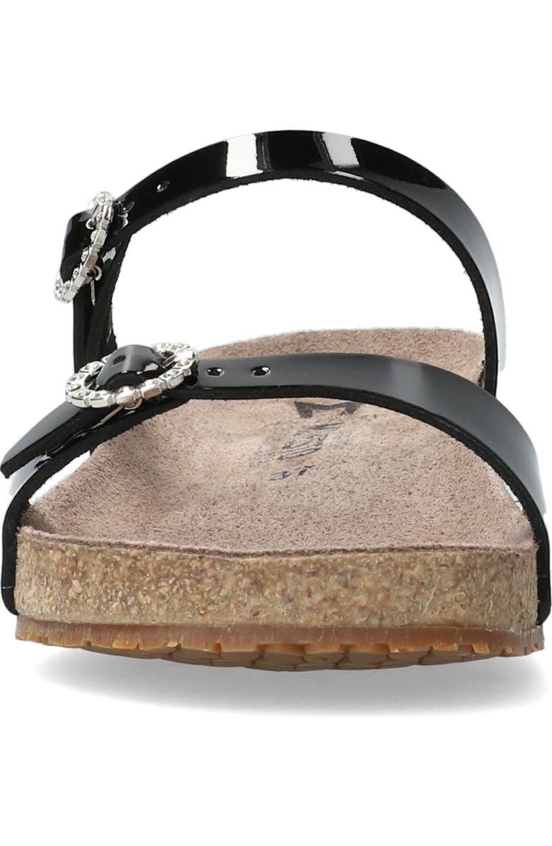 Mephisto Idelya Crystal Buckle Slide Sandal, Alternate, color,