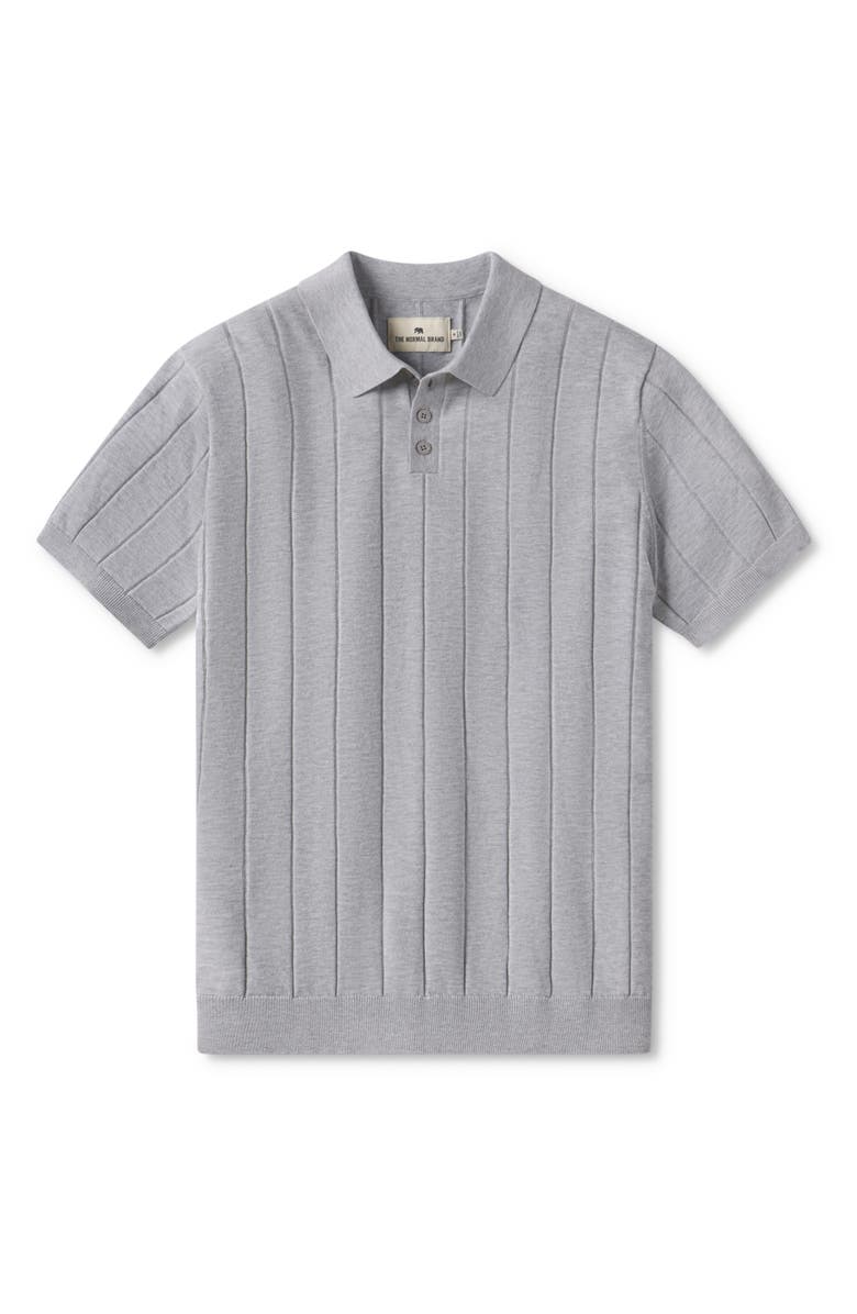 The Normal Brand Robles Rib Cotton Polo, Alternate, color, 