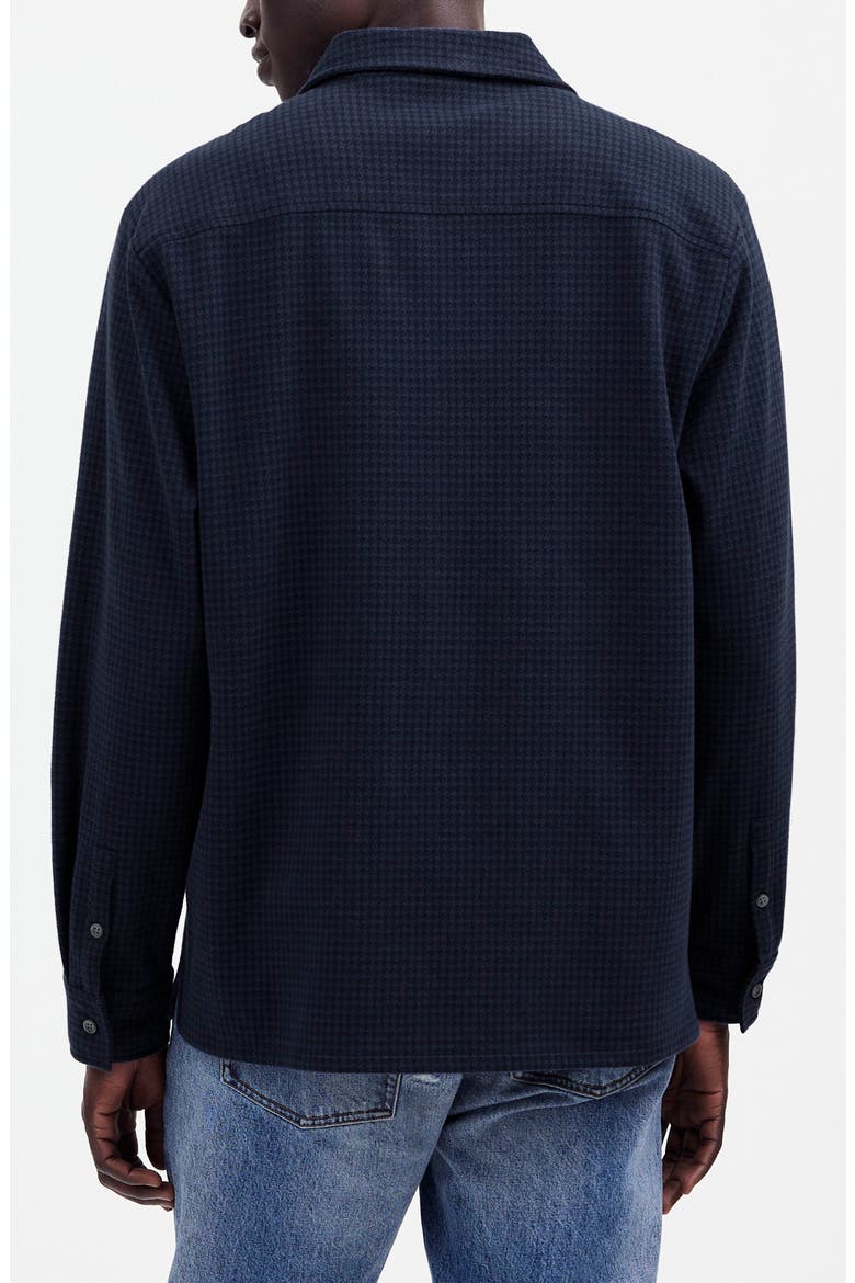 Devoe Button-Up Shirt, Alternate, color, DARK BALTIC