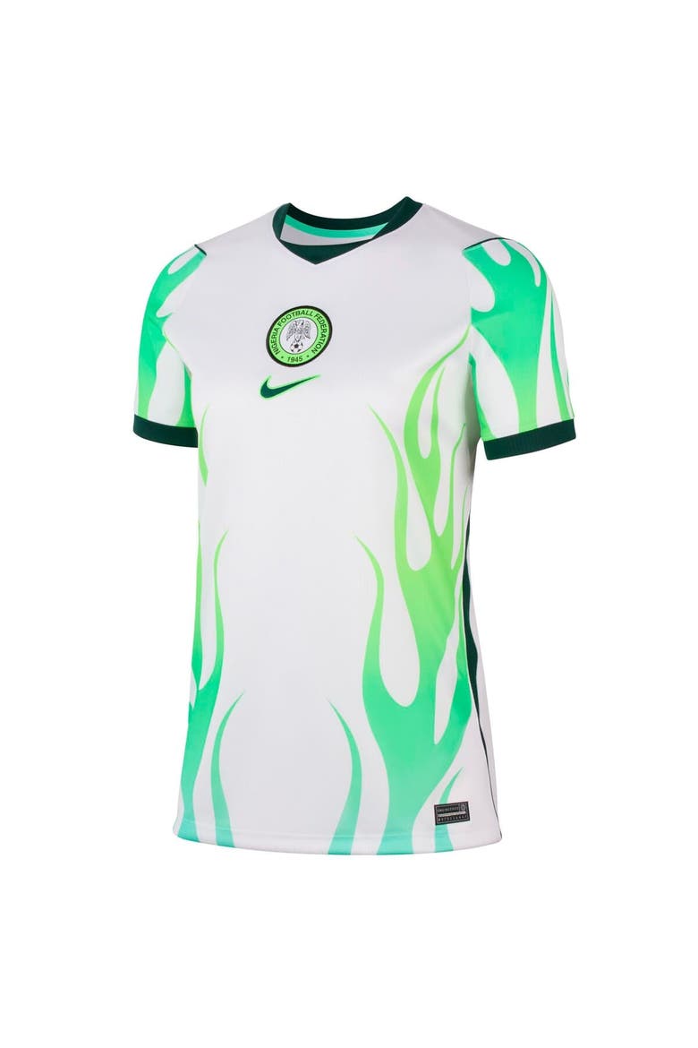 Women's Nike  White Nigeria National Team 2026 Away Stadium Replica Jersey, Alternate, color, White