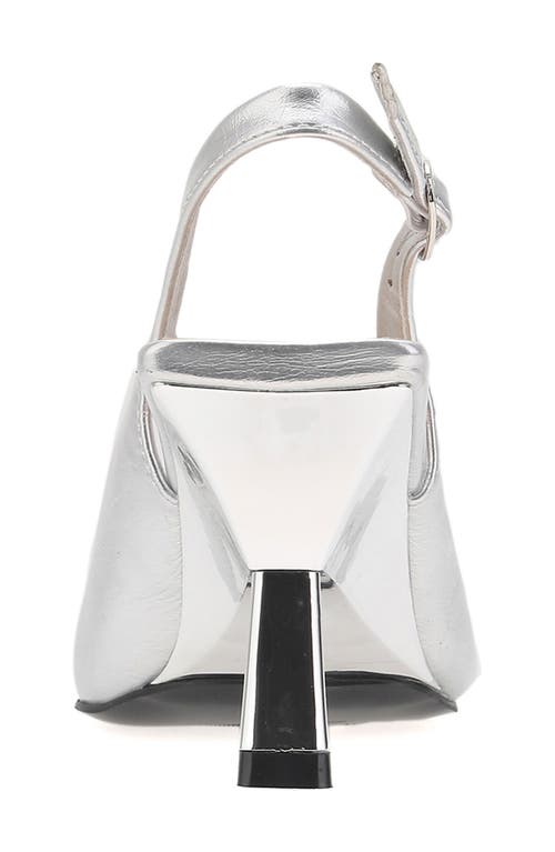 Ninety Union Koko Slingback Pump In Silver