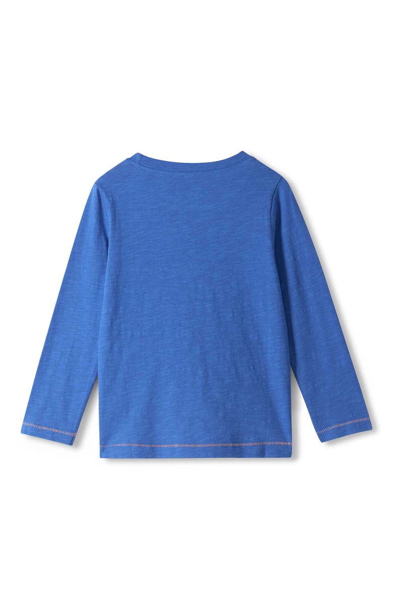 Kids' Double Hearts Long Sleeve Graphic T-Shirt, Alternate, color, BRIGHT COBALT