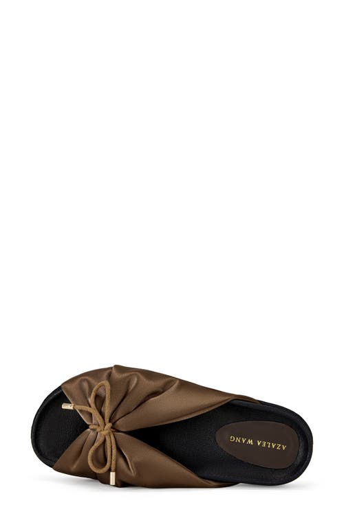 AZALEA WANG AZALEA WANG THERESA PLATFORM SLIDE SANDAL