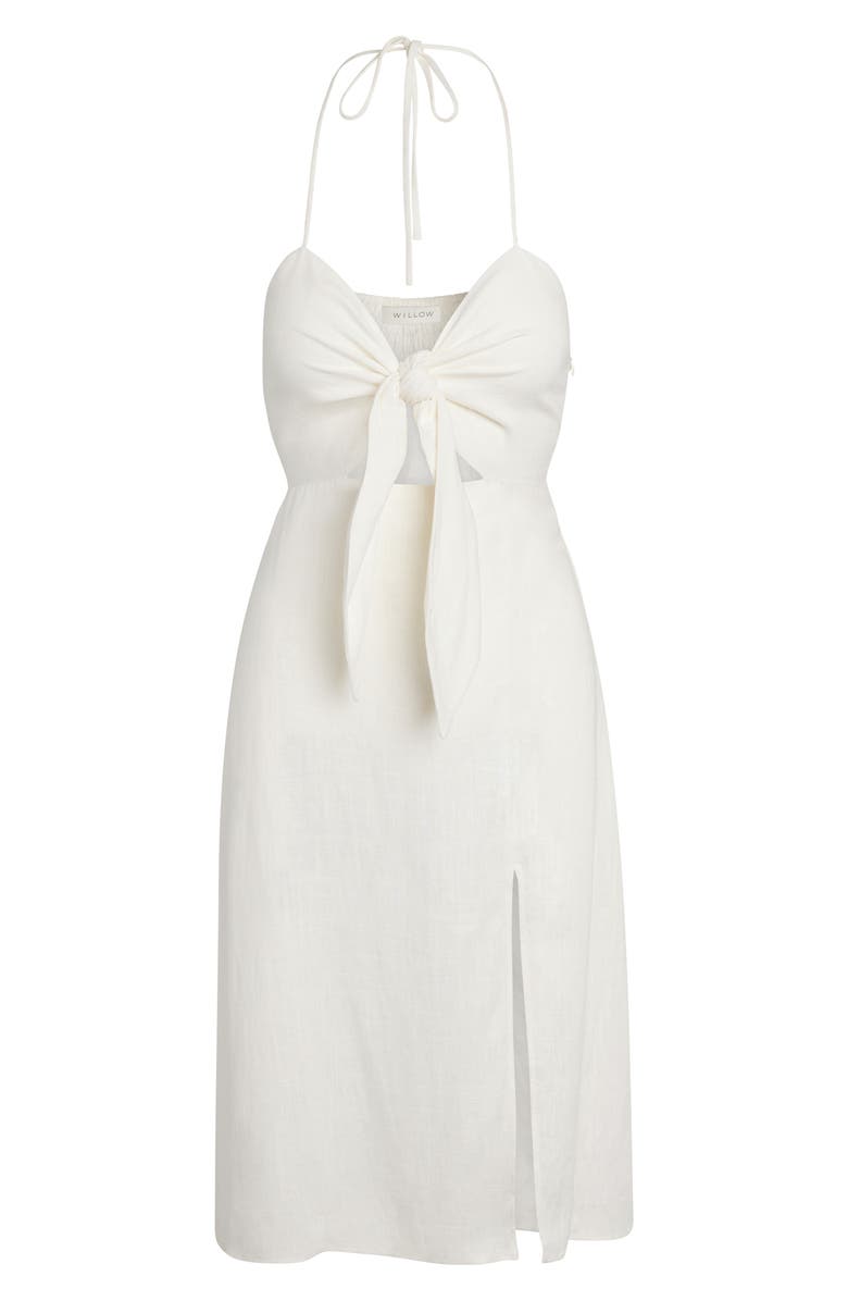 Willow Tie Front Midi Dress, Alternate, color,