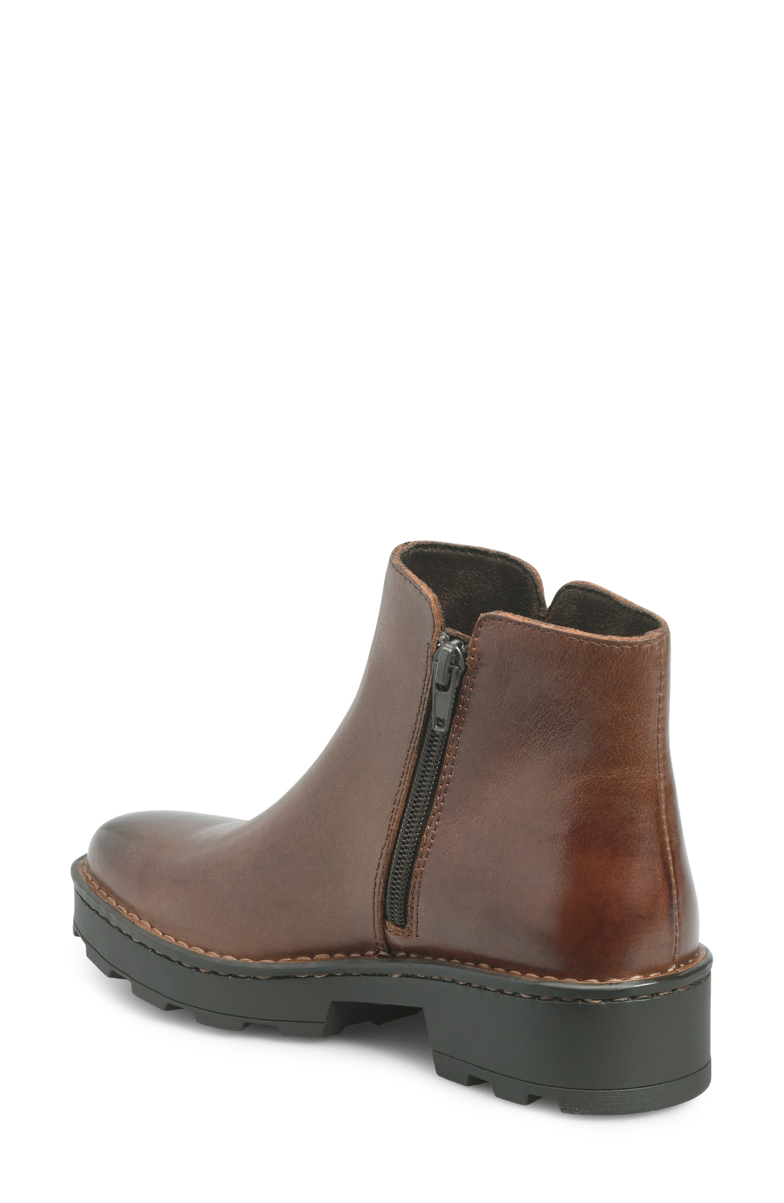 Camden Bootie, Alternate, color, BROWN LEATHER
