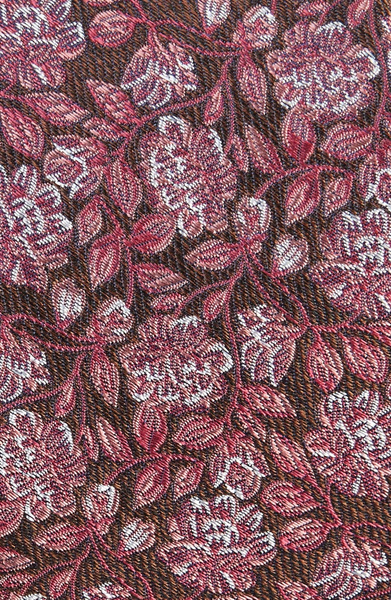 Nordstrom Sarick Floral Jacquard Silk Tie, Alternate, color, Rose