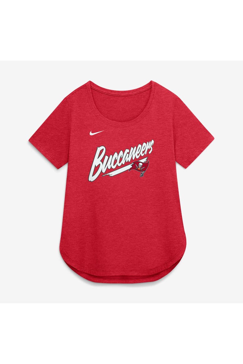 Women's Nike Red Tampa Bay Buccaneers Primetime Tri-Blend T-Shirt, Alternate, color, Red