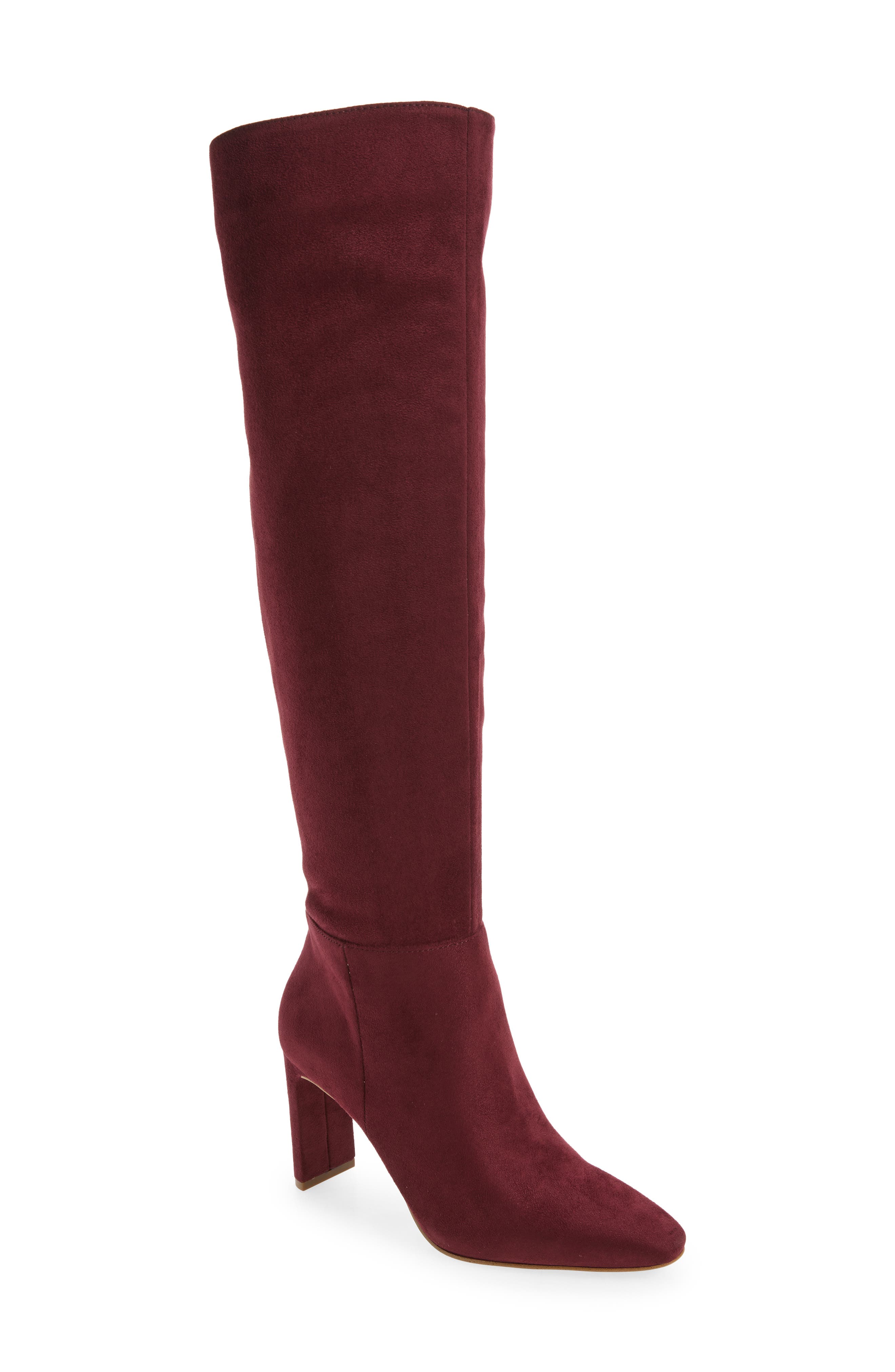 Simmona Pointed Toe Over the Knee Boot