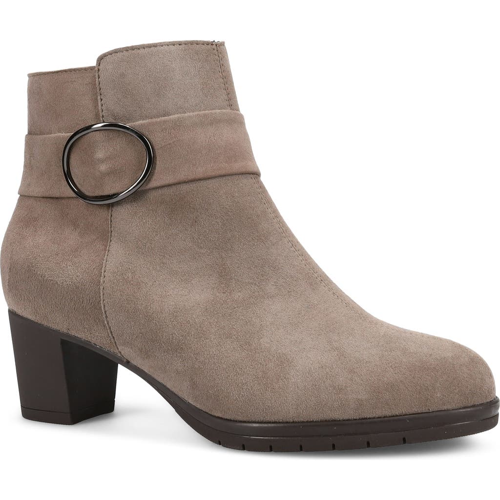 Ron White Rosalie Water Resistant Buckle Bootie In Brown