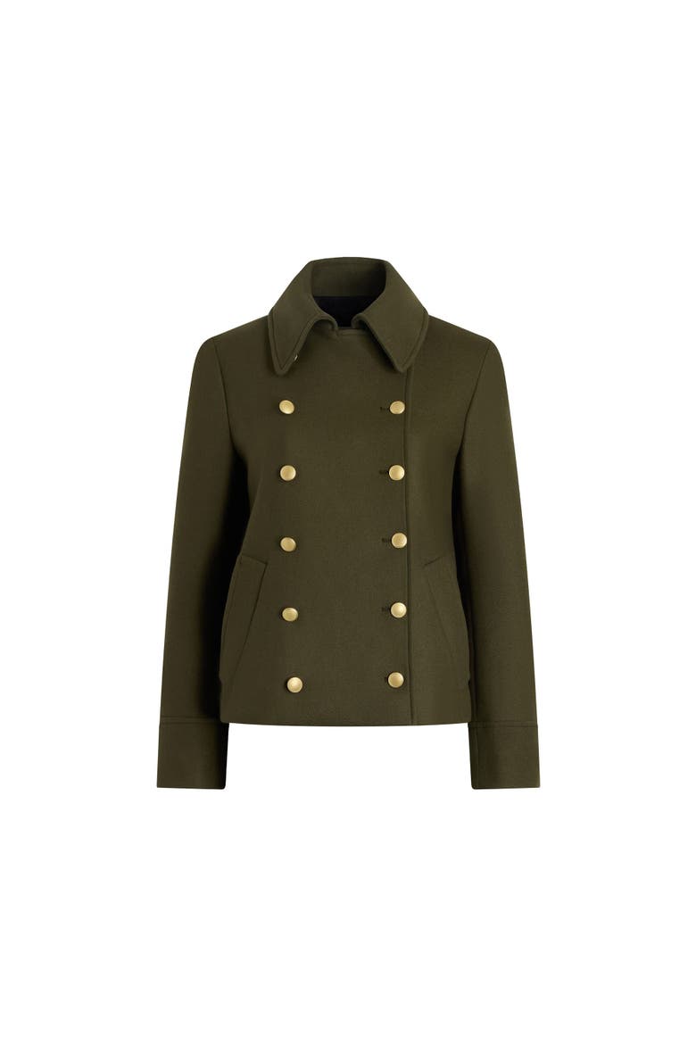 CHELSEA Doublebreast Jacket, Main, color, Forest