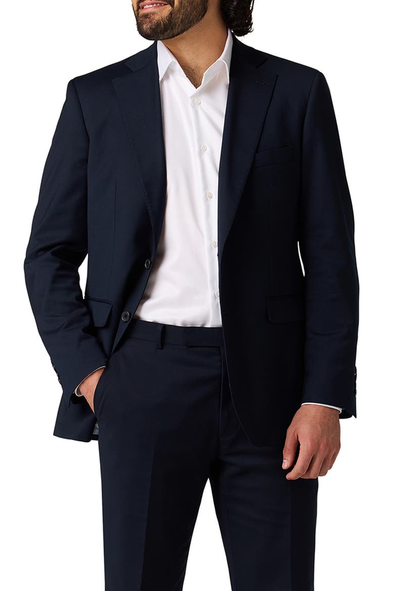 Performance Classic Fit Suit Separate Jacket, Alternate, color, NAVY
