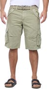 XRAY Belted Bermuda Cargo Shorts
