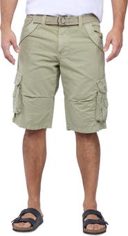 XRAY Belted Bermuda Cargo Shorts