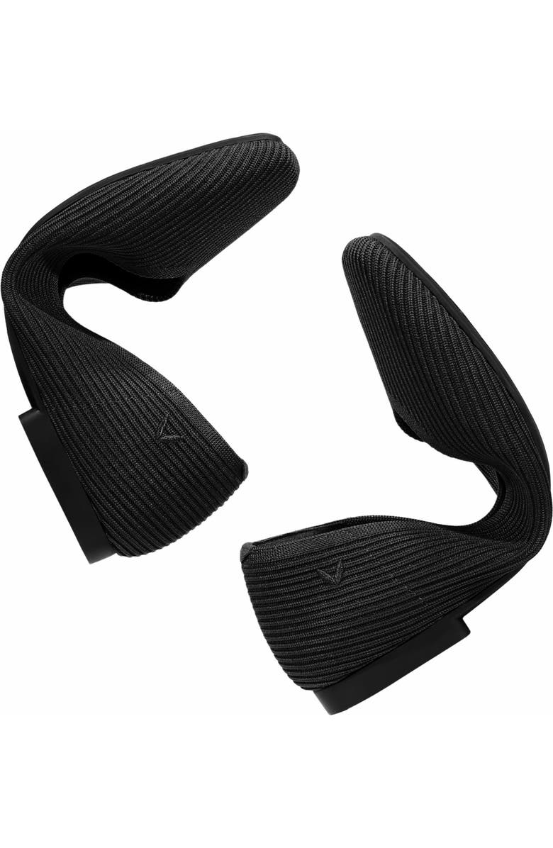 VIVAIA Square-Toe V-Cut Flats, Alternate, color, Black