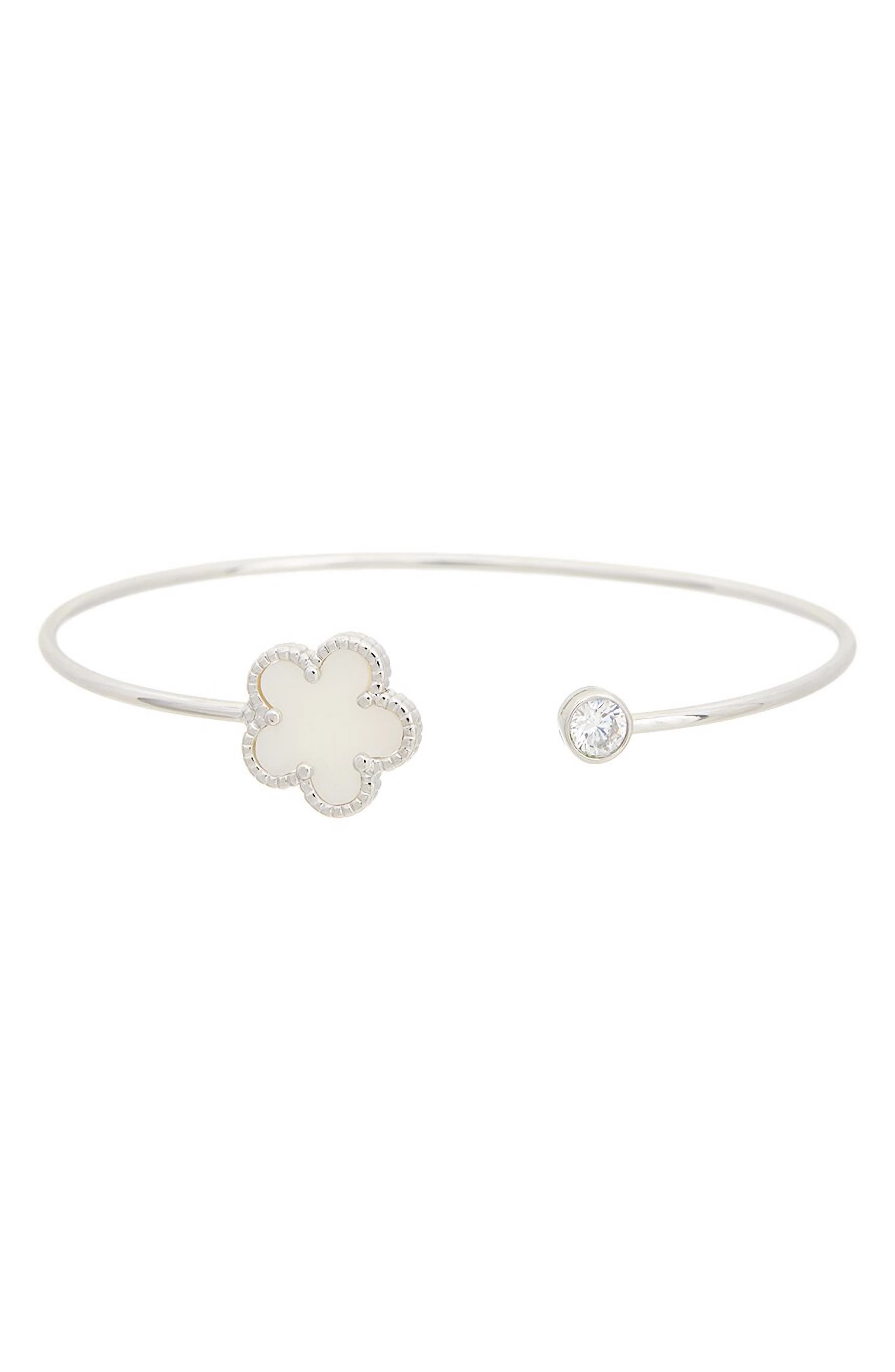 Juvell Clover Bangle Bracelet
