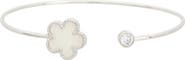 Juvell Clover Bangle Bracelet