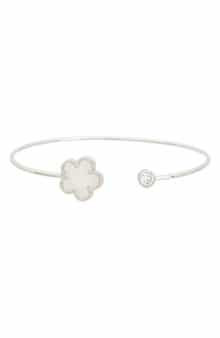 Juvell Clover Bangle Bracelet