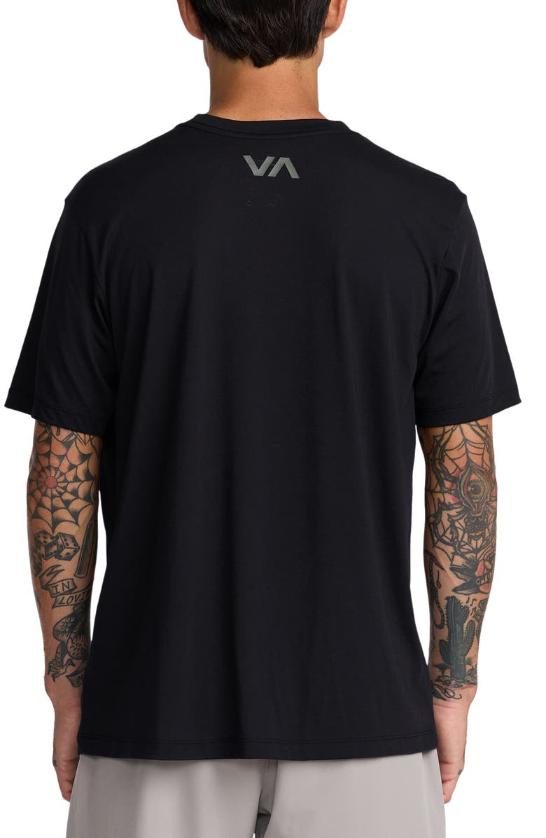 RVCA VA Blur Performance Graphic T-Shirt, Alternate, color, Black2