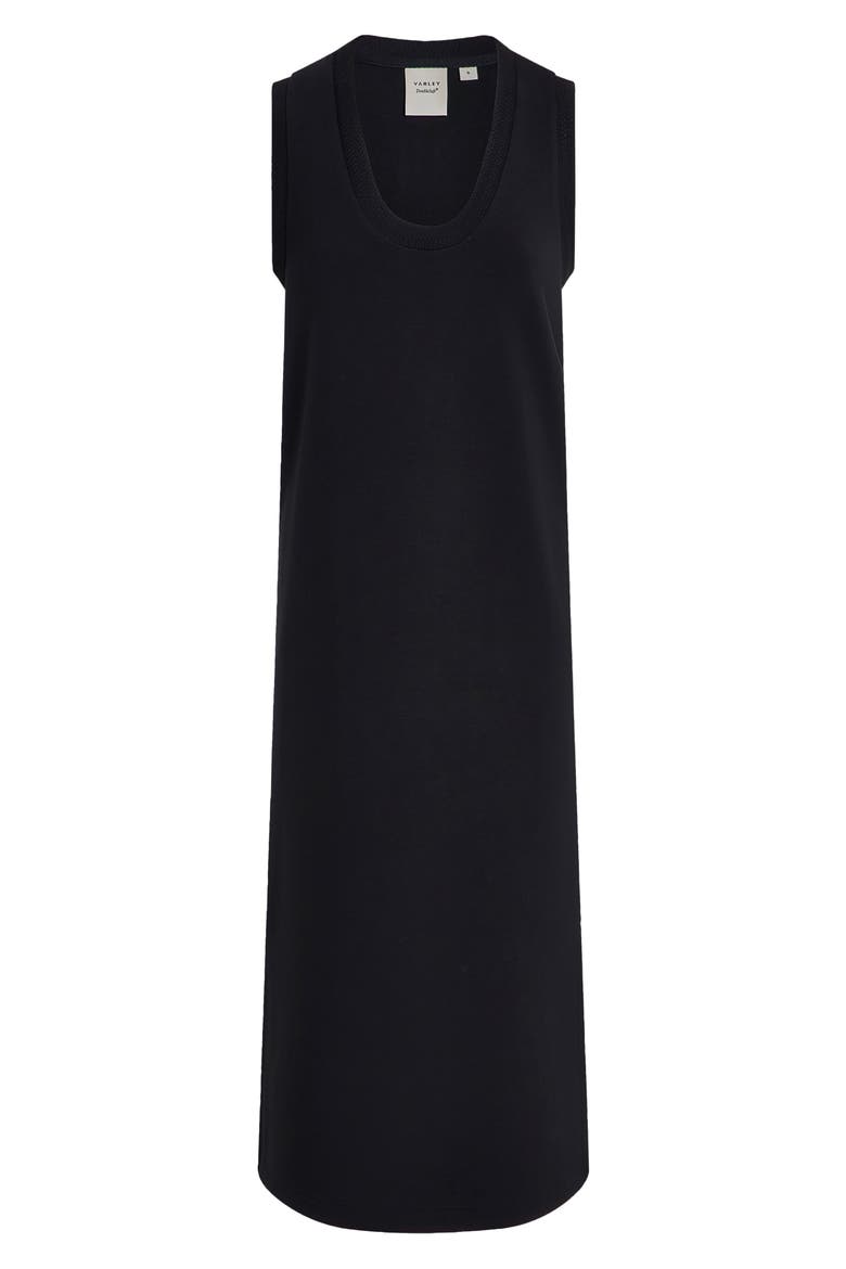 Kyler Tank Midi Dress, Alternate, color, BLACK