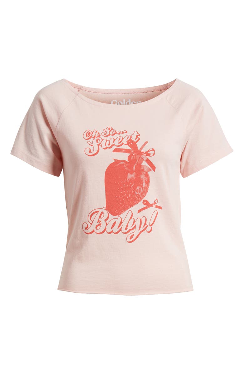 GOLDEN HOUR Strawberry Cotton Graphic T-Shirt, Alternate, color, Lotus