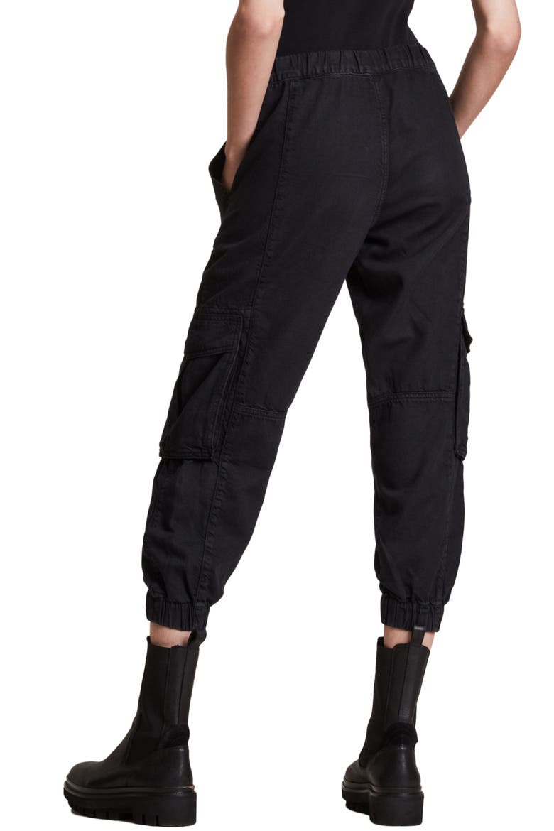 Frieda Denim Crop Pants, Alternate, color, WASHED BLACK
